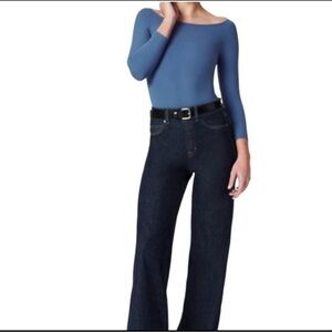 Spanx boatneck bodysuit.